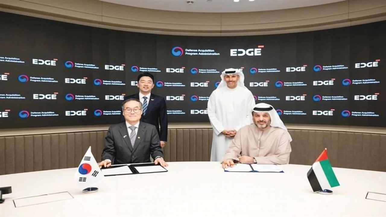 شراكة دفاعية مرتقبة تجمع مجموعة إيدج مع إدارة برنامج الاستحواذ الكورية